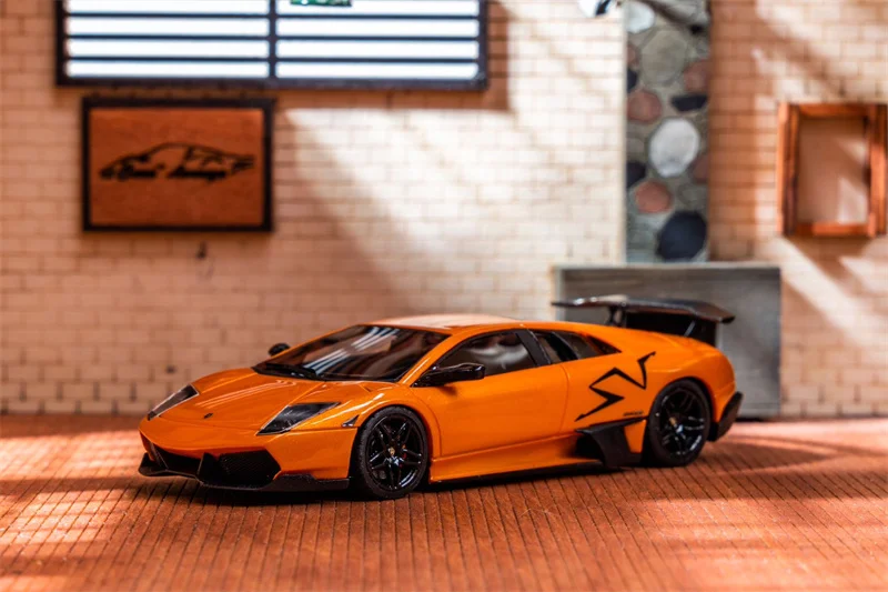 **Pre-Order** Cars' Lounge 1:64 Murcielago Superveloce（LP670-4 SV Limited399 Resin Model Car