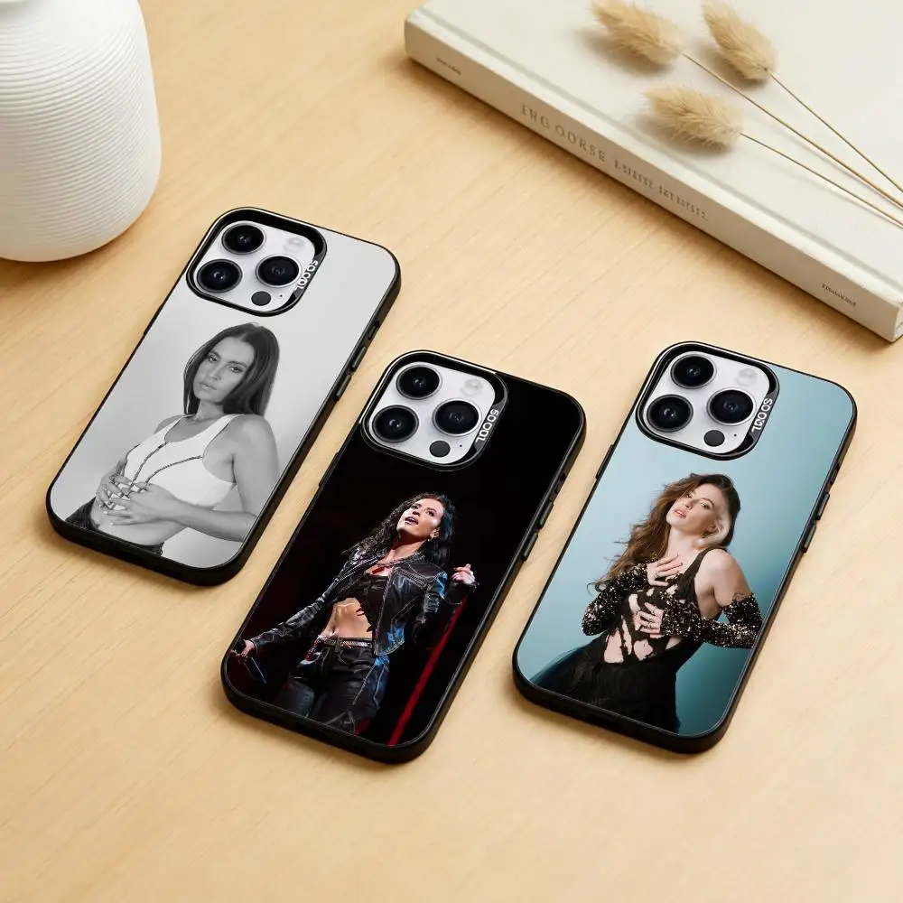 

Singer Cari Fletcher Phone Case For iPhone 17,16,15,14,13,12,11,Pro Max,Plus Candy Silver Cover