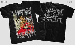 New Dtg/Dtf printed T-shirt - NAPALM DEATH - Harmony' Corruption - size- US