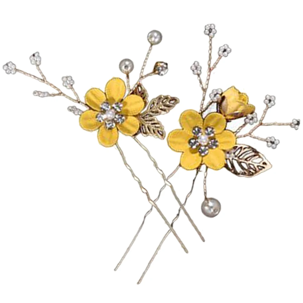 

2 шт., свадебная заколка для волос, тканевая повязка на голову с цветочной кисточкой, легкие длинные заколки для невесты, фотосессии для свадебной вечеринки, элегантные очаровательные волосы