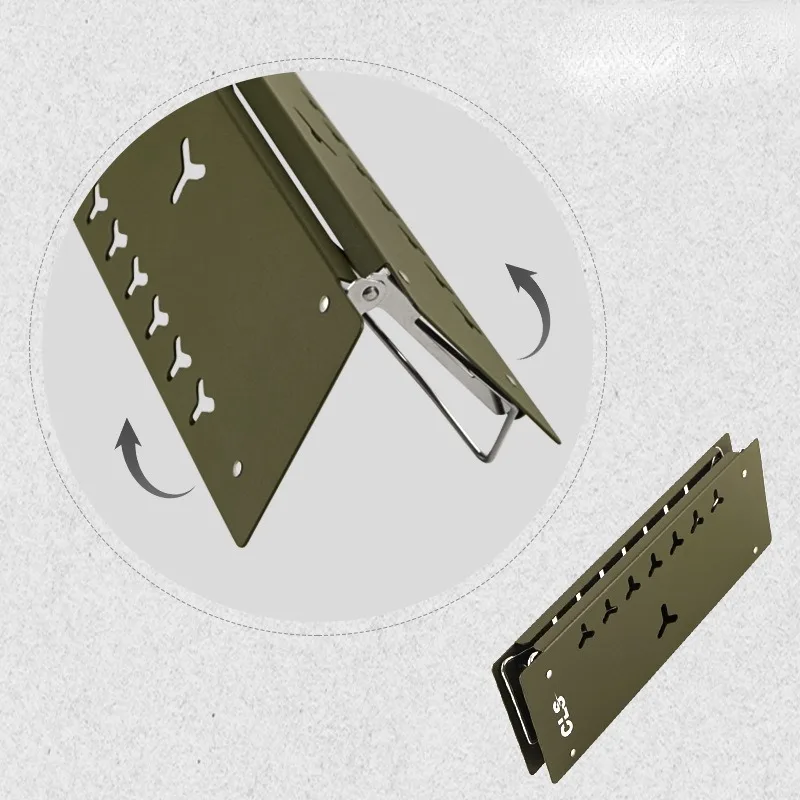 Outdoor Single Folding Table, Hiking, Camping, Portable Table, Aluminum Alloy Folding, Fast Mountain Opening, Wild Dining Table