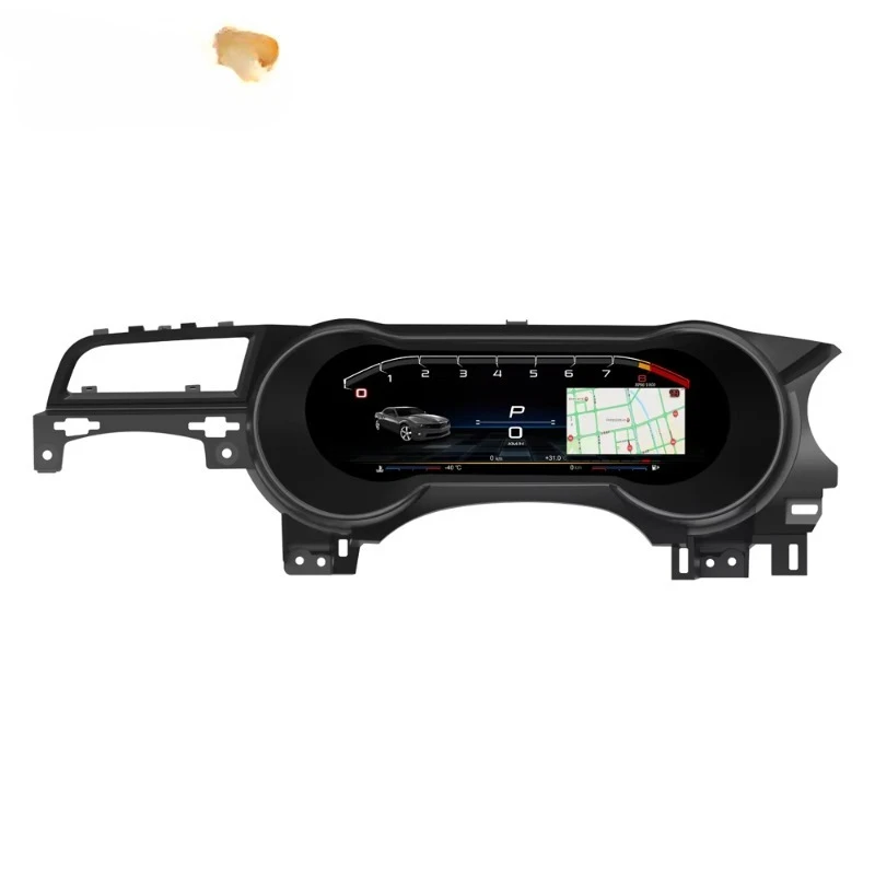 Mustang 2015-2021 12.3-inch Fuel Gauge, LCD Instrument Panel, Speedometer, AI Carplay Screen