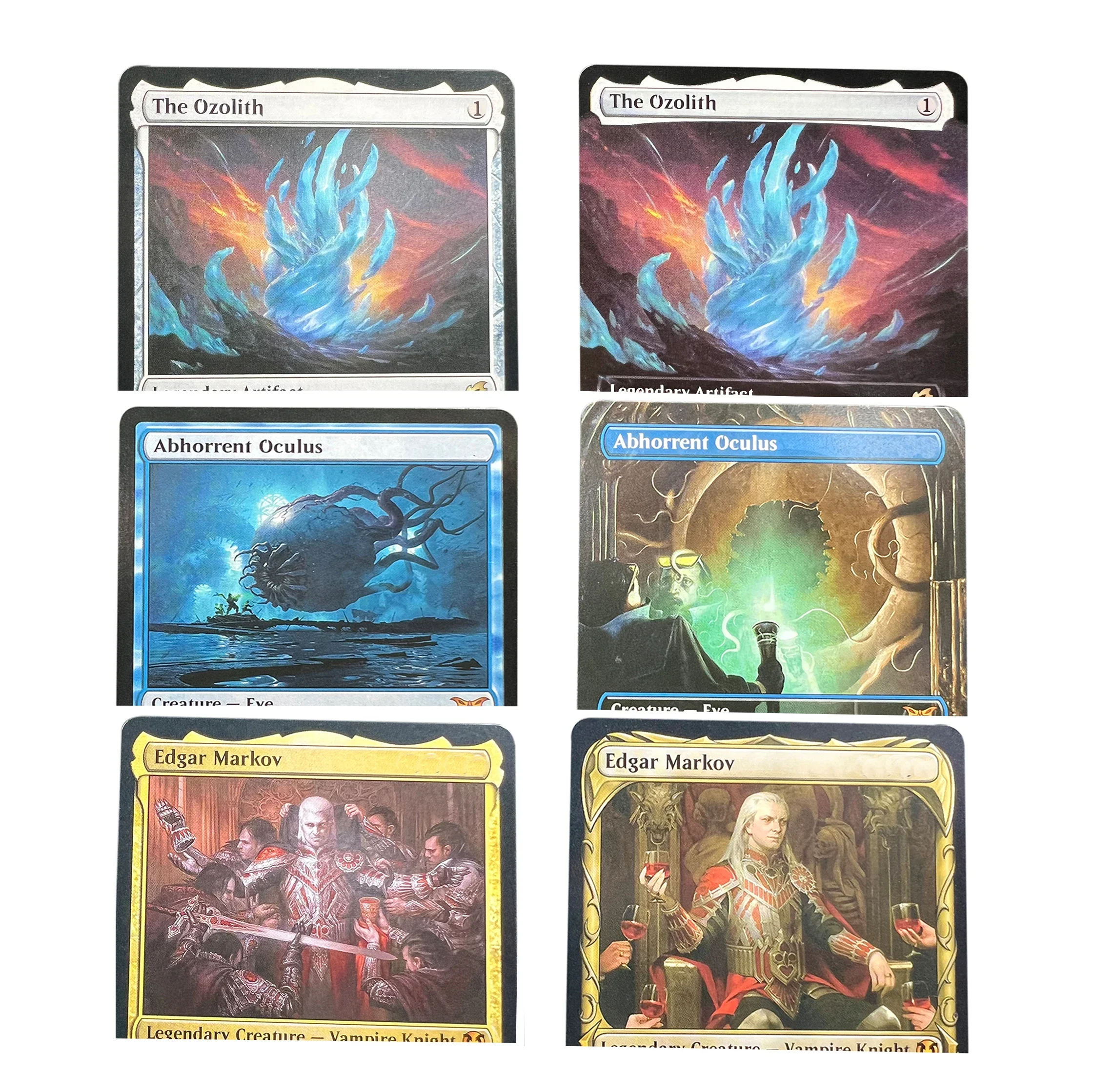 EdgaMarkov INR كروم Mox SPG Ozolith IKO Sylvan Library DMR Holo TCG الإنجليزية بطاقة جودة مجلس لعبة ببطاقات ورقية التداول