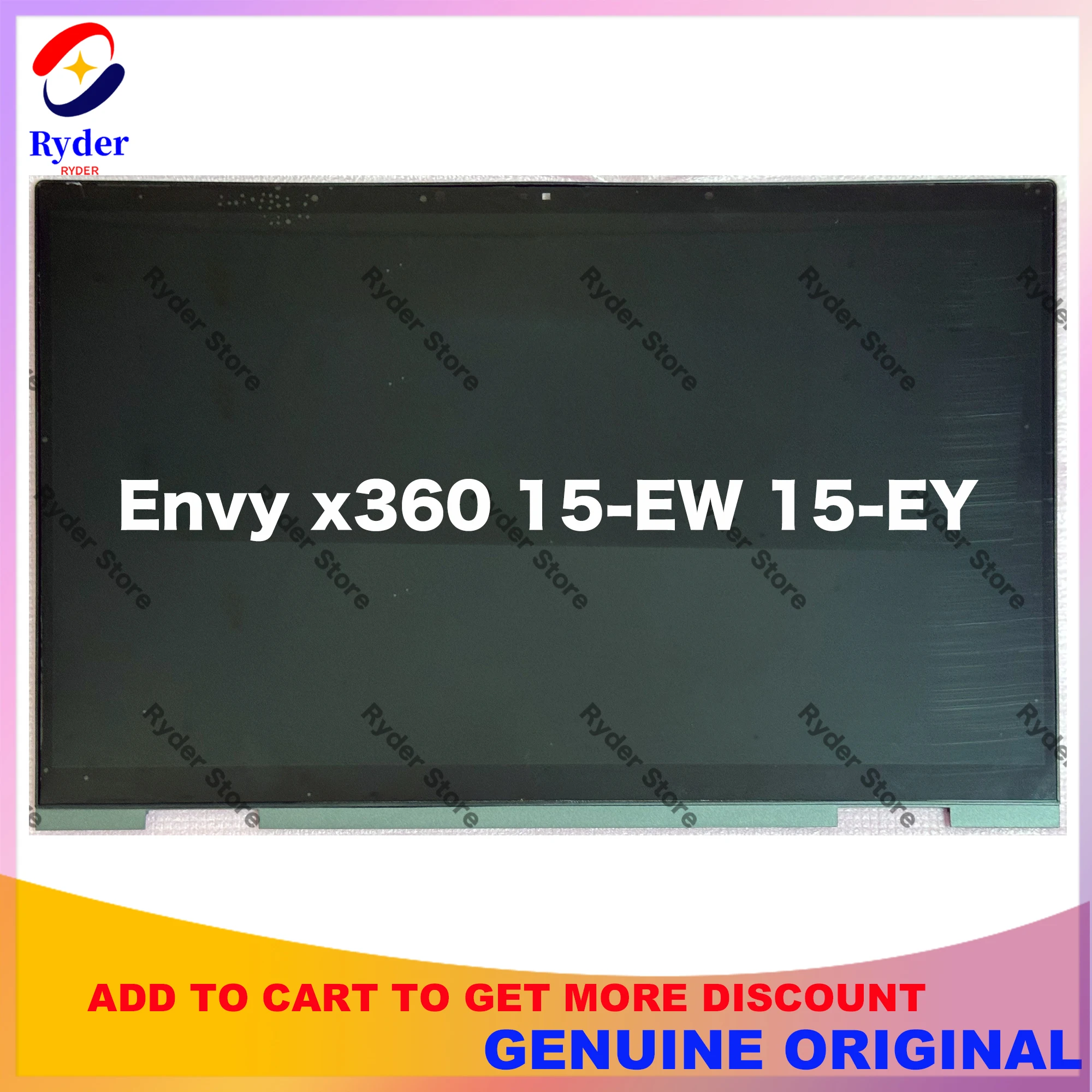 15.6-Inches FHD Laptop Screen For HP Envy x360 15-EW 15-EY LCD Display Touch Screen Assembly Replacement N10356-001 N10353-001