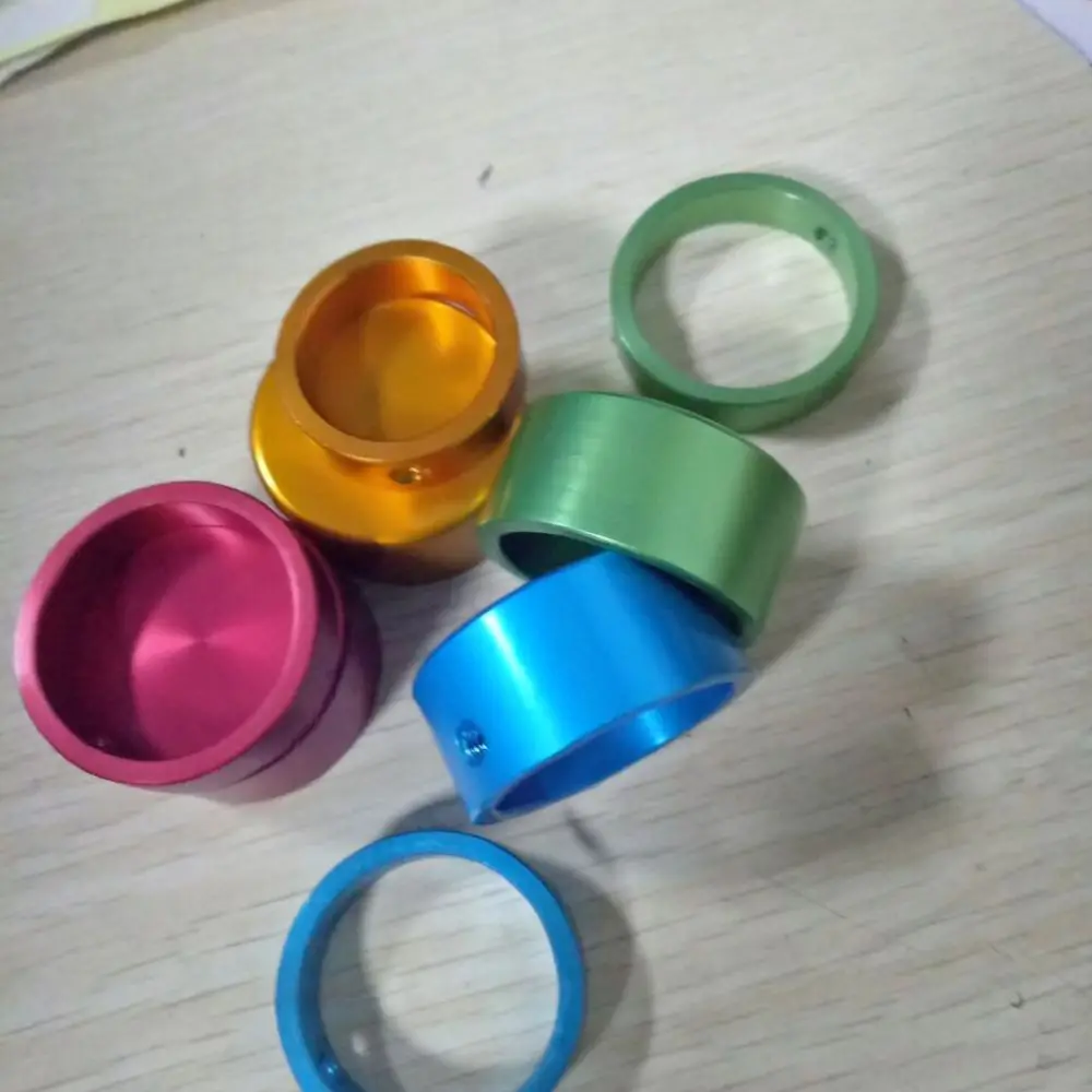 Gym Equipment Handle Clamp Aluminum Lock Ring Part Stable Fitness Training Machine Accessory Durable Connector