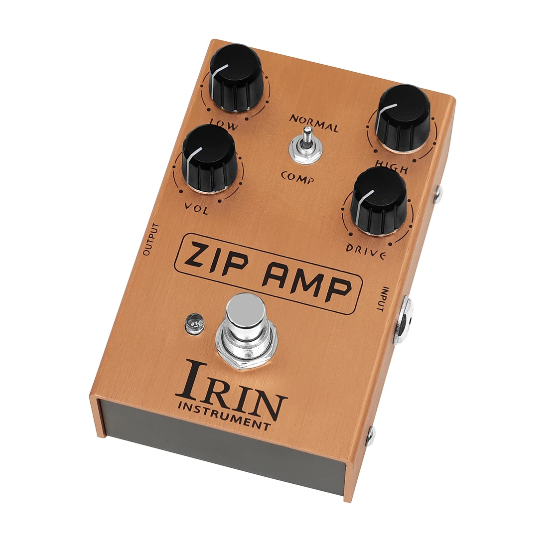 IRIN AN-39 ZIP AMP ضغط قوي سق لهجة تأثيرات الجيتار دواسة مع COMP تبديل التبديل لتأثير الغيتار الكهربائي