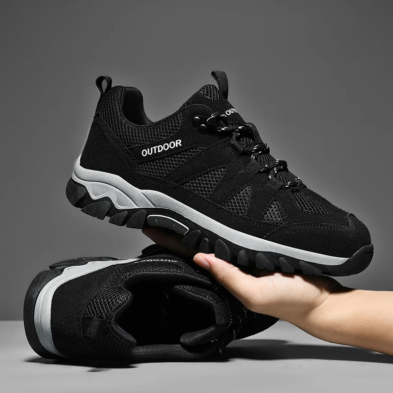 

2025 New Men Women Hiking Shoes Breathable Non-slip Cross-Country Running Shoes Unisex Outdoor Climbing Tourism Sneakers for Men