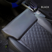 Car Seat Extender Cushion PU Leather Leg Support Pillow Driver Memory Foam Long-Distance Driving Knee Protector Pad