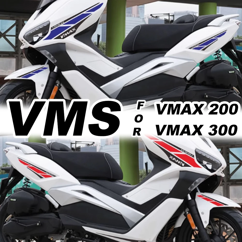 

Motorcycle Sticker Set VMS VMAX Full Body Stickers For Longjia VMAX 200 VMAX 300 Decorative Stickers