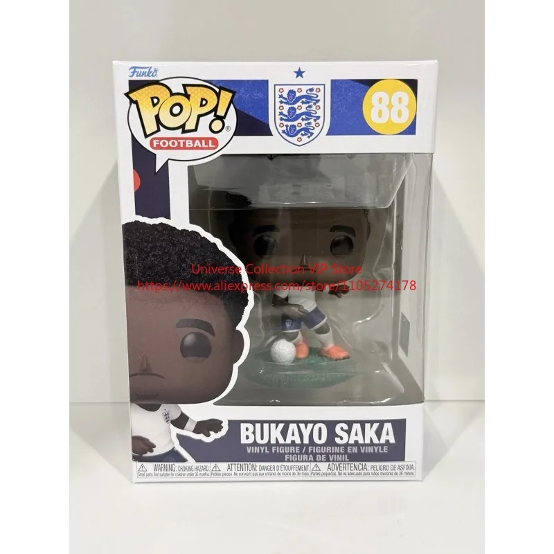 Коллекционная виниловая фигурка Funko Pop England: Джуд, Гарри, Сака, Фил, Скелли — футбольные звезды. Подарок для любителей спорта.