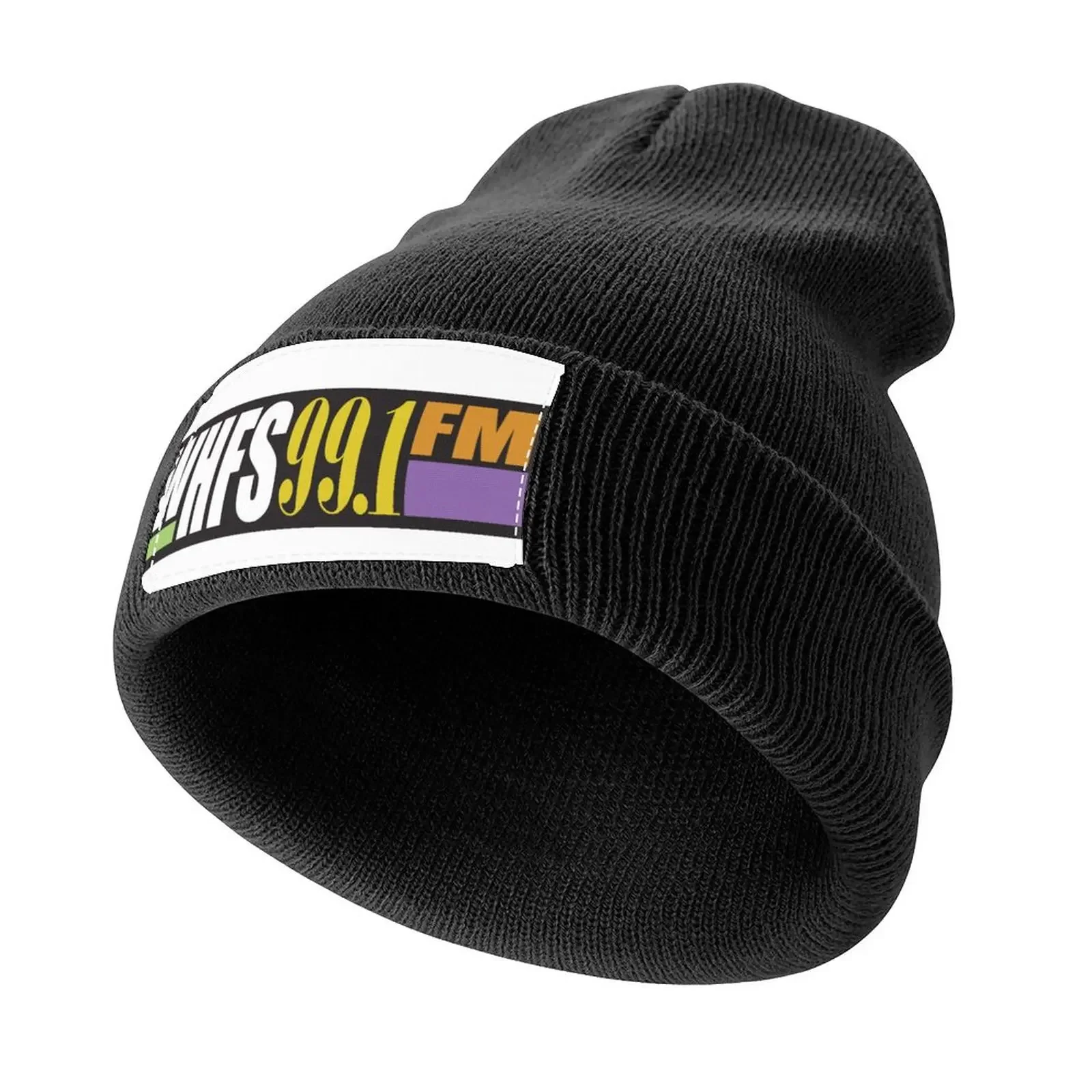 

99.1 WHFS Knitted Cap custom Hat Sunscreen Women Caps Men's