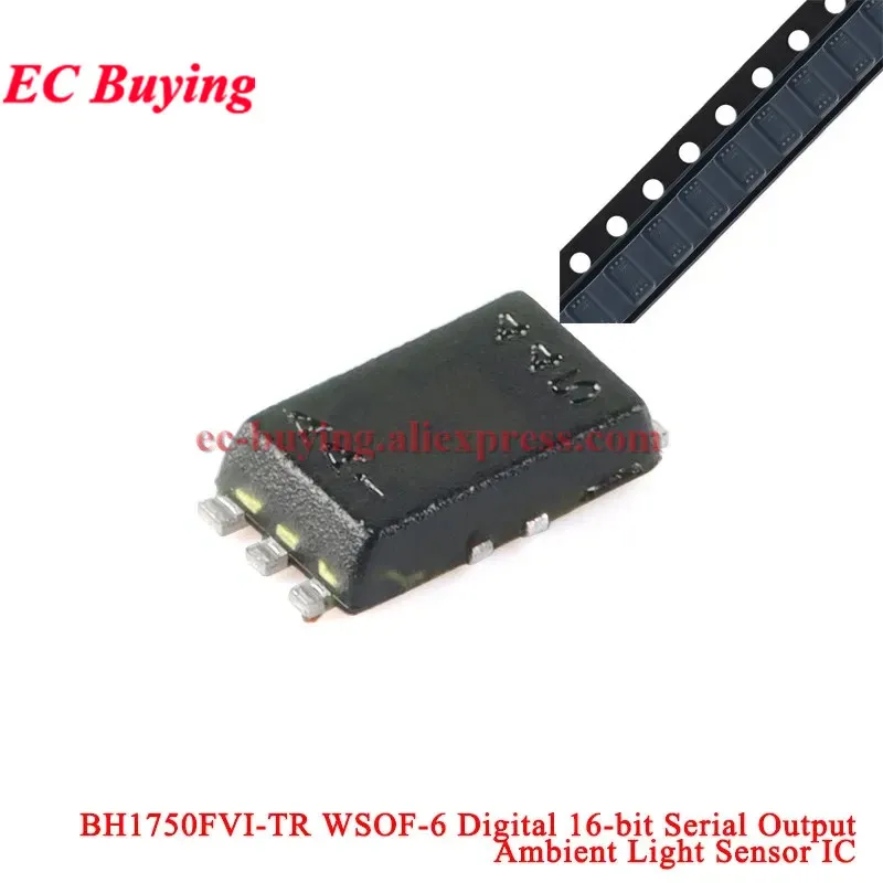 20Pcs/1pc GY-302 GY-30 BH1750 BH1750FVI Light Intensity Illumination Module Digital Ambient Optical Sensor Module for Arduino