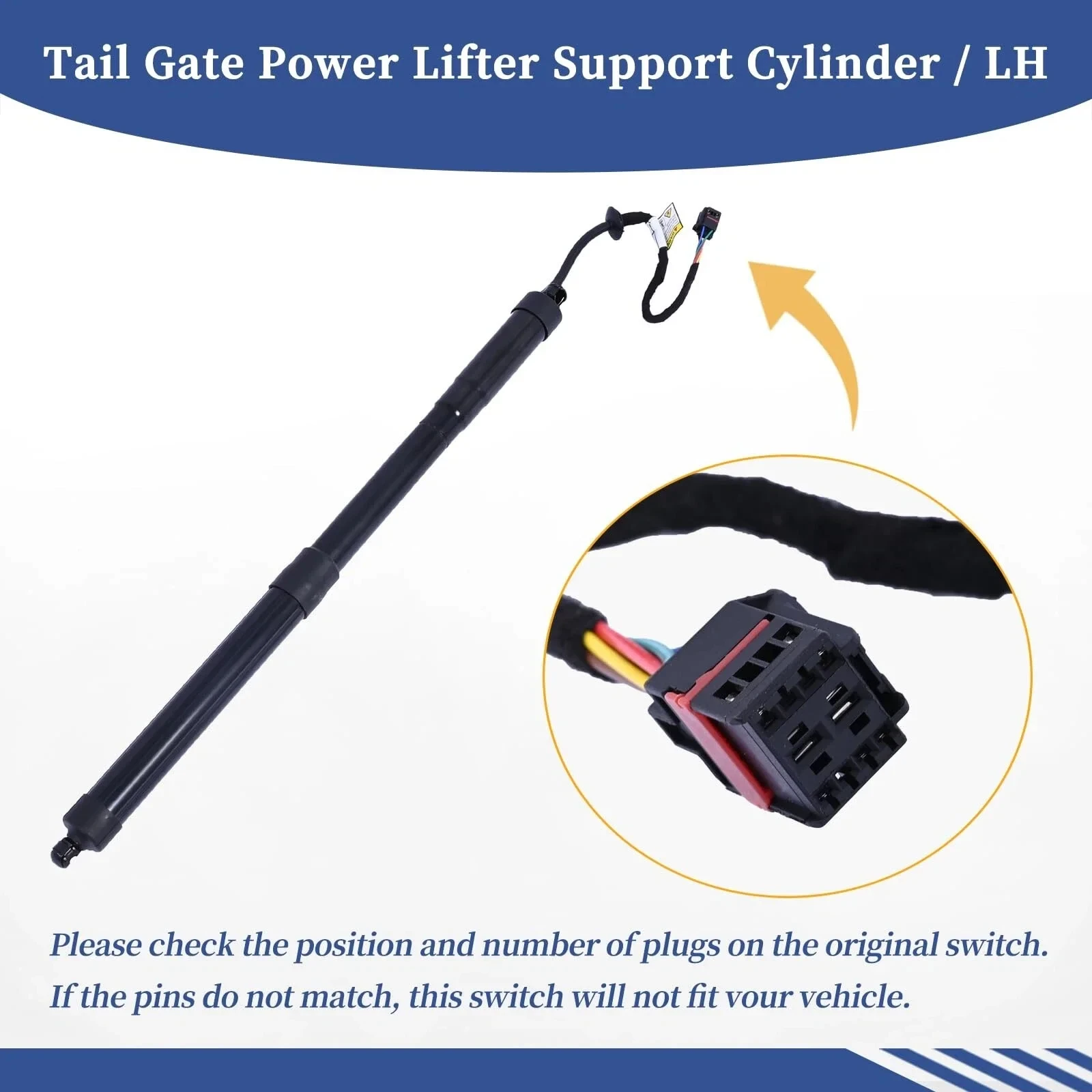 For KIA Carnival Sedona 2015-2020 Tailgate Power Lift Supports Tailgate Gas Spring Struts 81770A9100 81780A9100