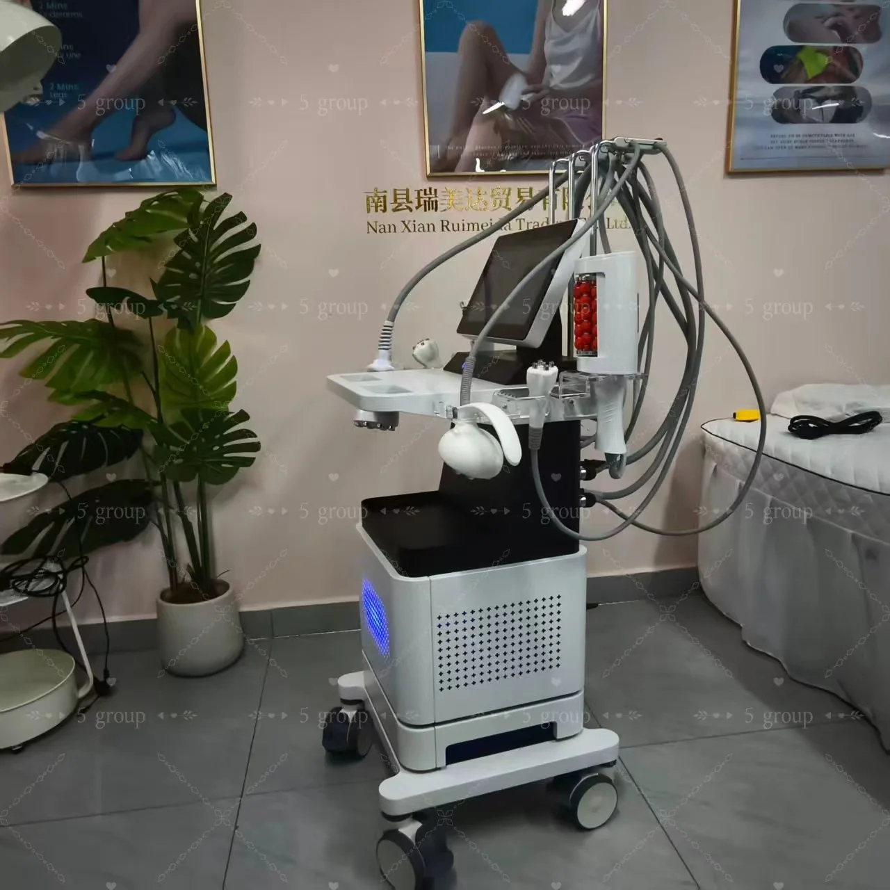 Newset Body Shape Inner Ball Roller Massage Machine Endos Therapy Machine Cellulite Reduction Lymphatic Drainage Beauty Machine