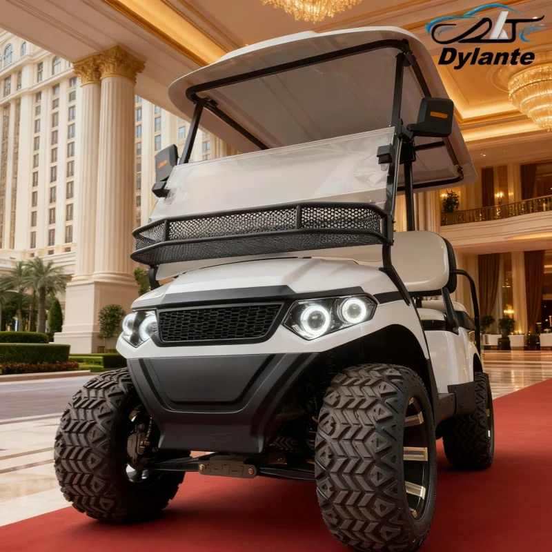2025 Hot Sale Electric Golf Cart For All Terrain Vehicle Golf Cart Scenic Sightseeing Car For Golf Course Low Maintenance Cost