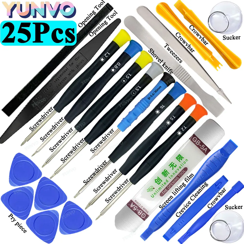 

Precision Screwdriver Set, Electronics Disassembly Maintenance Tool Kit for Mobile Phone Tablet Laptop Computer Repair