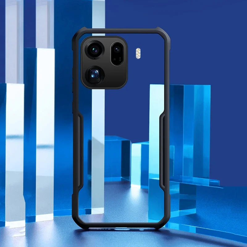 Skinlee For OPPO Find X9 Pro 5G Case Translucent Airbag Bezel Shockproof Plastic Hard Cover For OPPO Find X9 5G Back Casing