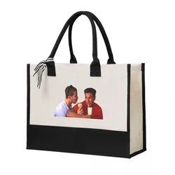 Canvas Gift Shopping Bag Vinny & Pauly Canvas Large Capacity Bag Customizable Quality Gifts