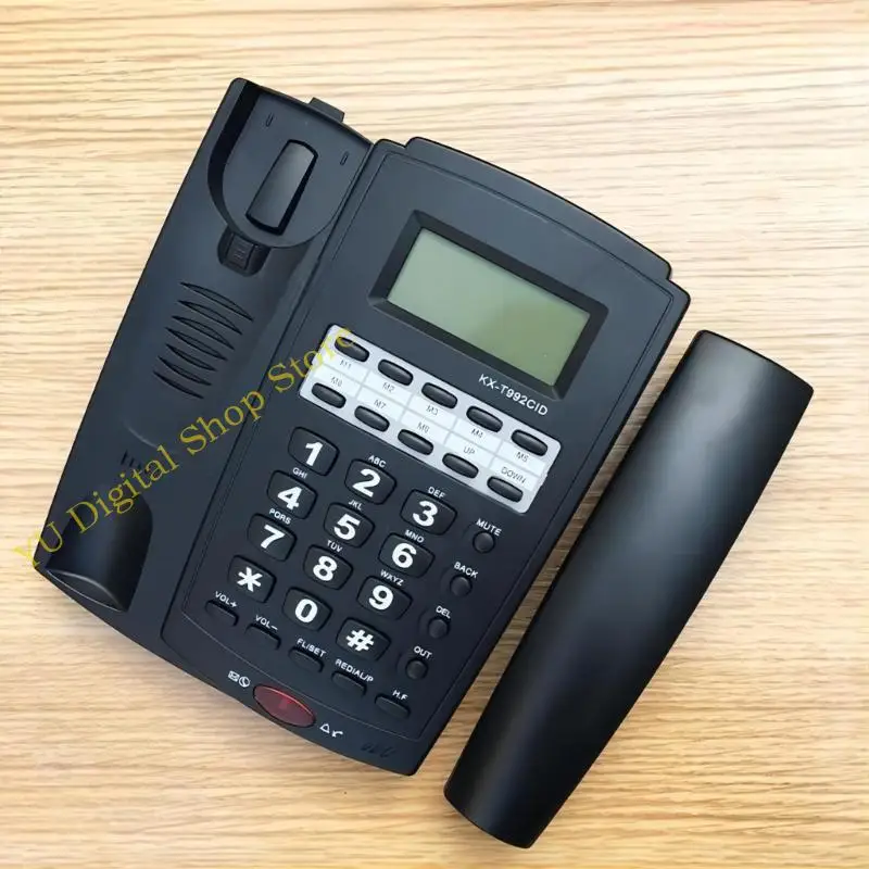96BA Big Button Telephone Loud Volumes Landline Phone with LCD Display Speed Dial