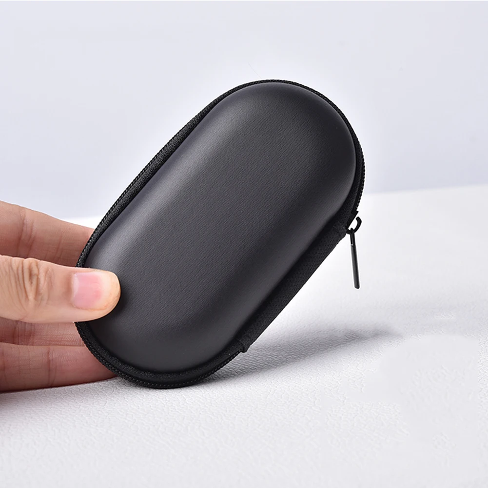 

Hard EVA Portable SpO2 Finger Pulse Oximeter Pouch Bag Carrying Bag Bluetooth Headset Data Cable Zipper Storage Case For Travel