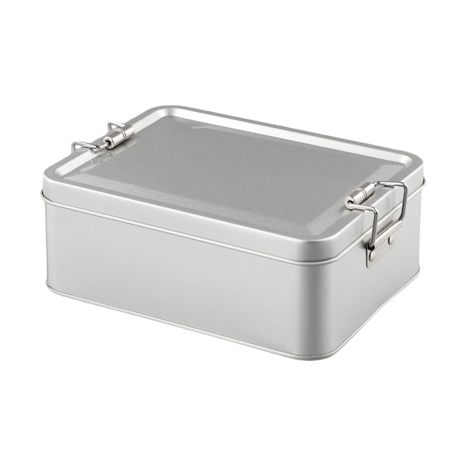 Food Storage Tins Tinplate Pastry Candy Cookie Tiramisu Storage Tins Tea Container Rectangular W/ Lids Kitchen Organizer