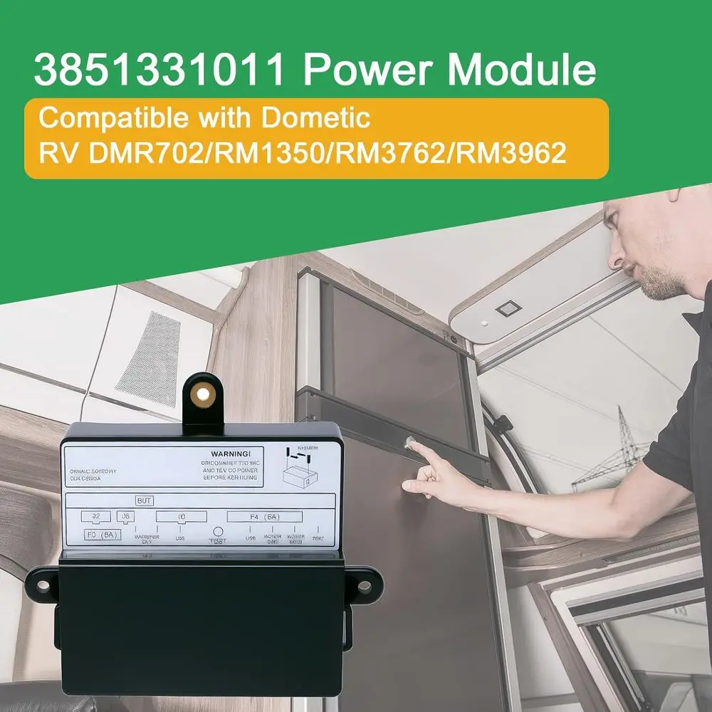 3851331011 لوحة دائرة إمداد الطاقة للثلاجة لـ Dometic RV DMR702 RM1350 RM3762 RM3962، وحدة الطاقة #2