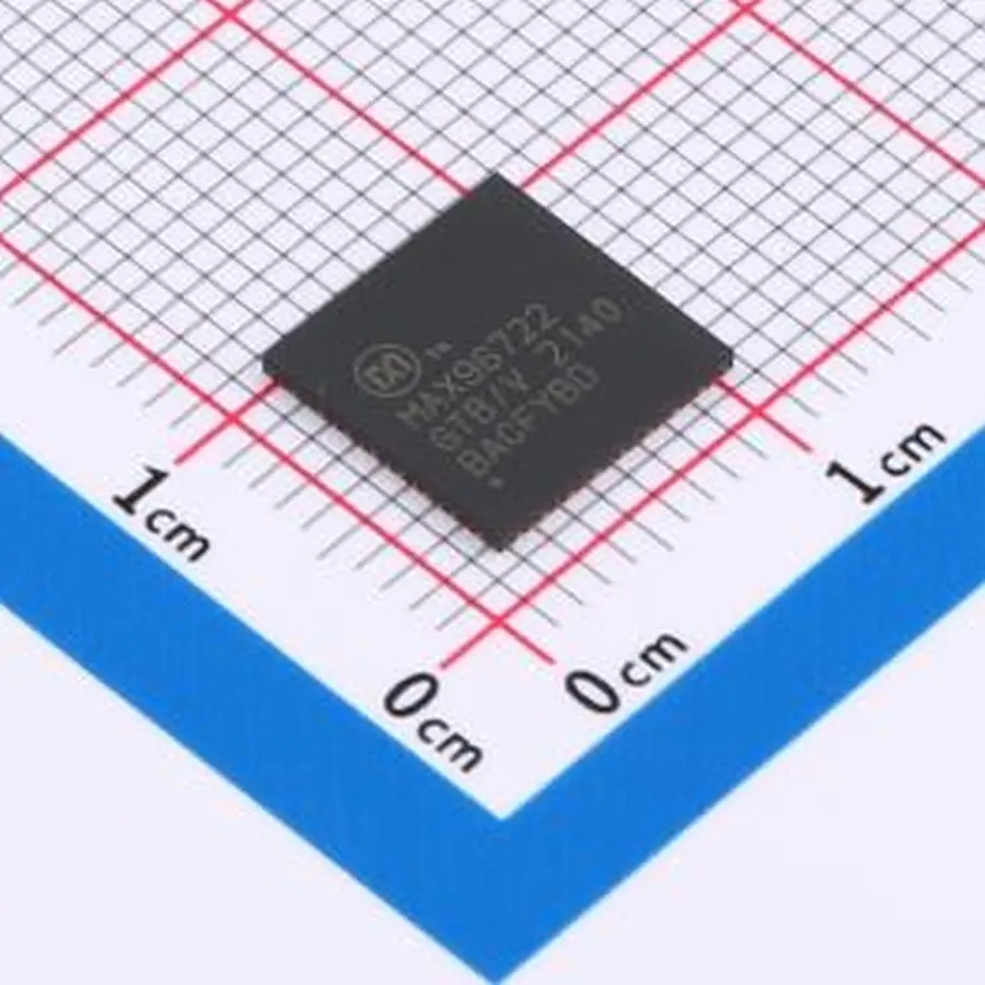 2PCS/LOT MAX96722GTB/V+T (Interface ICs)