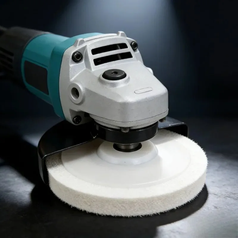 4 Inch Felt Polishing Wheels For Angle Grinder -  Finish Buffing Discs For Stainless Steel Wood Glass Polishing Abrasive Tools