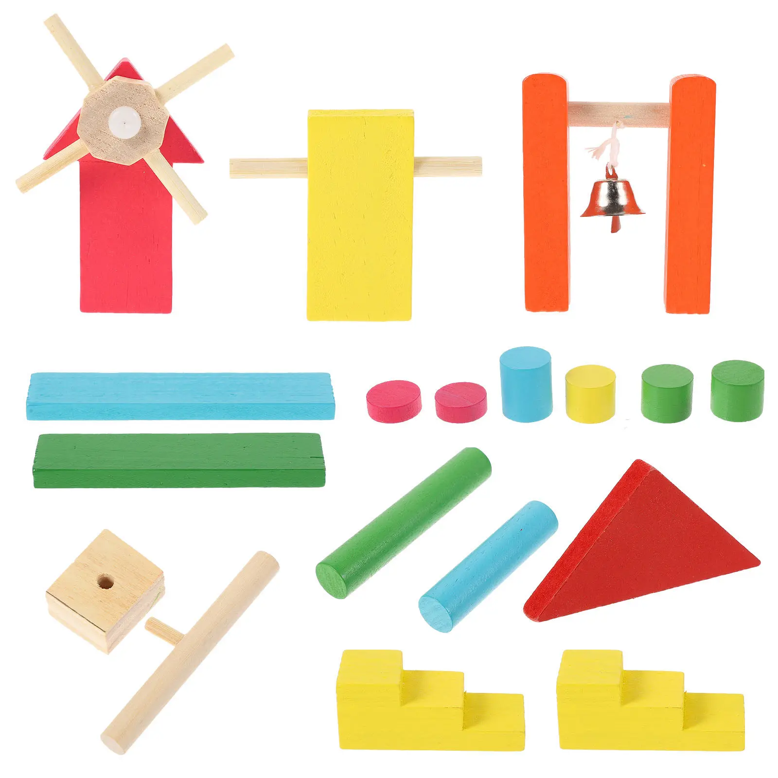 

1Set Domino Wood Blocks Cartoon Intellectual Development for Early Education Color Recognition Hand Eye Coordination