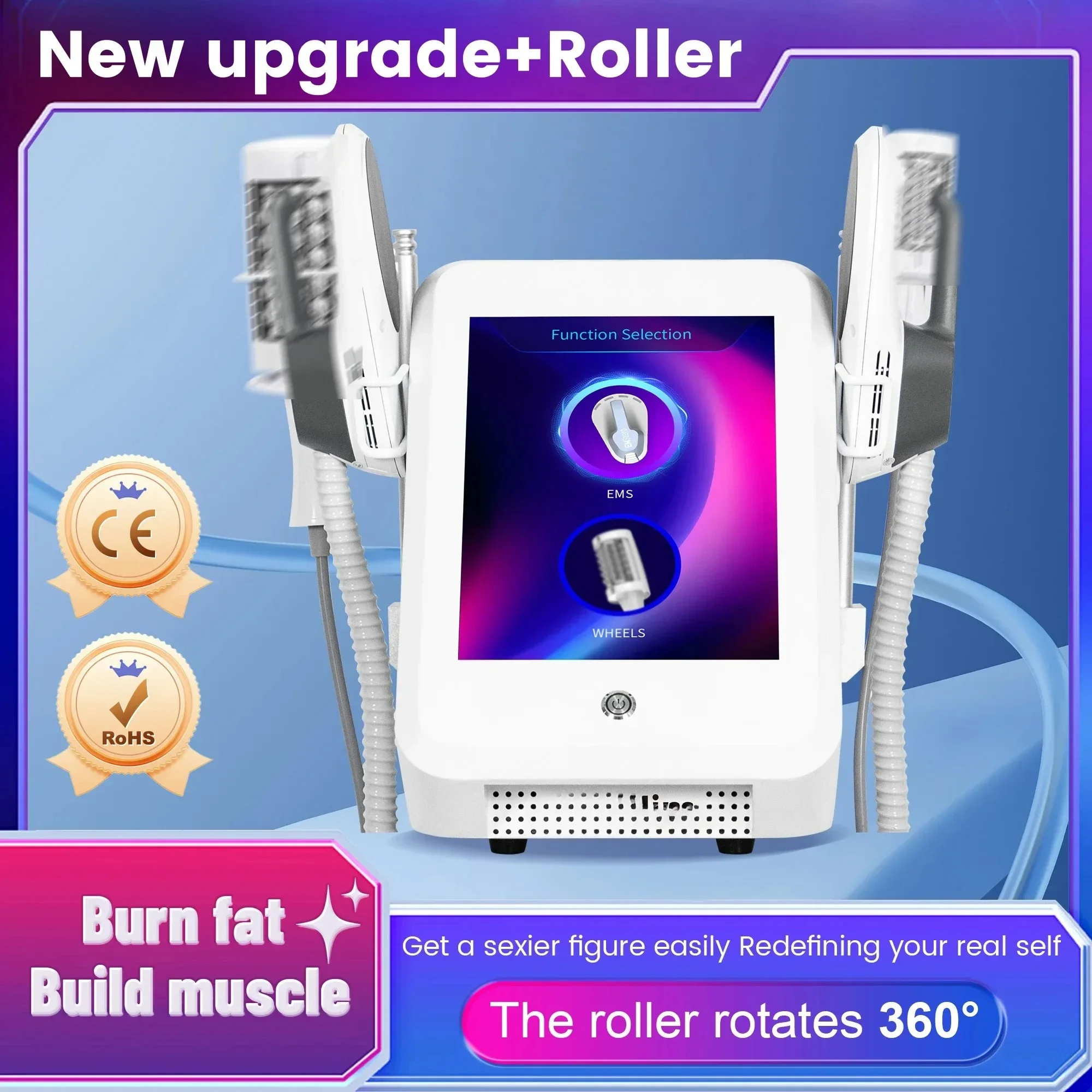 

High-power 6500W Sculpt Machine 200HZ Sculpting Electromagnetic Shaping Slimming Muscle Stimulation Weight Loss Therapy