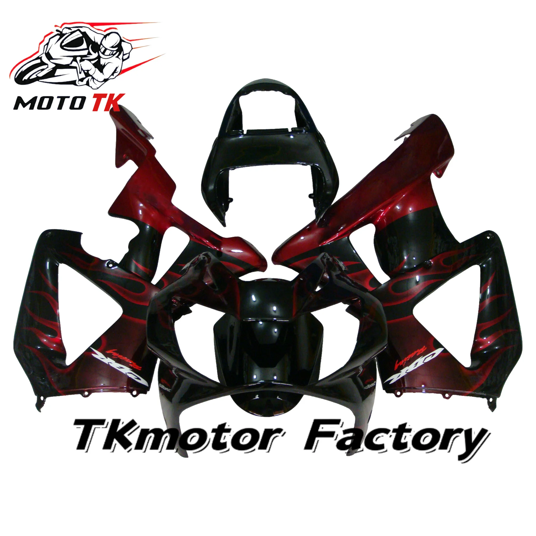 

Bodywork Fairing Assembly Parts Kit for Honda CBR900RR CBR929RR 2000 2001 Motorcycle Full Fairing Frame Set