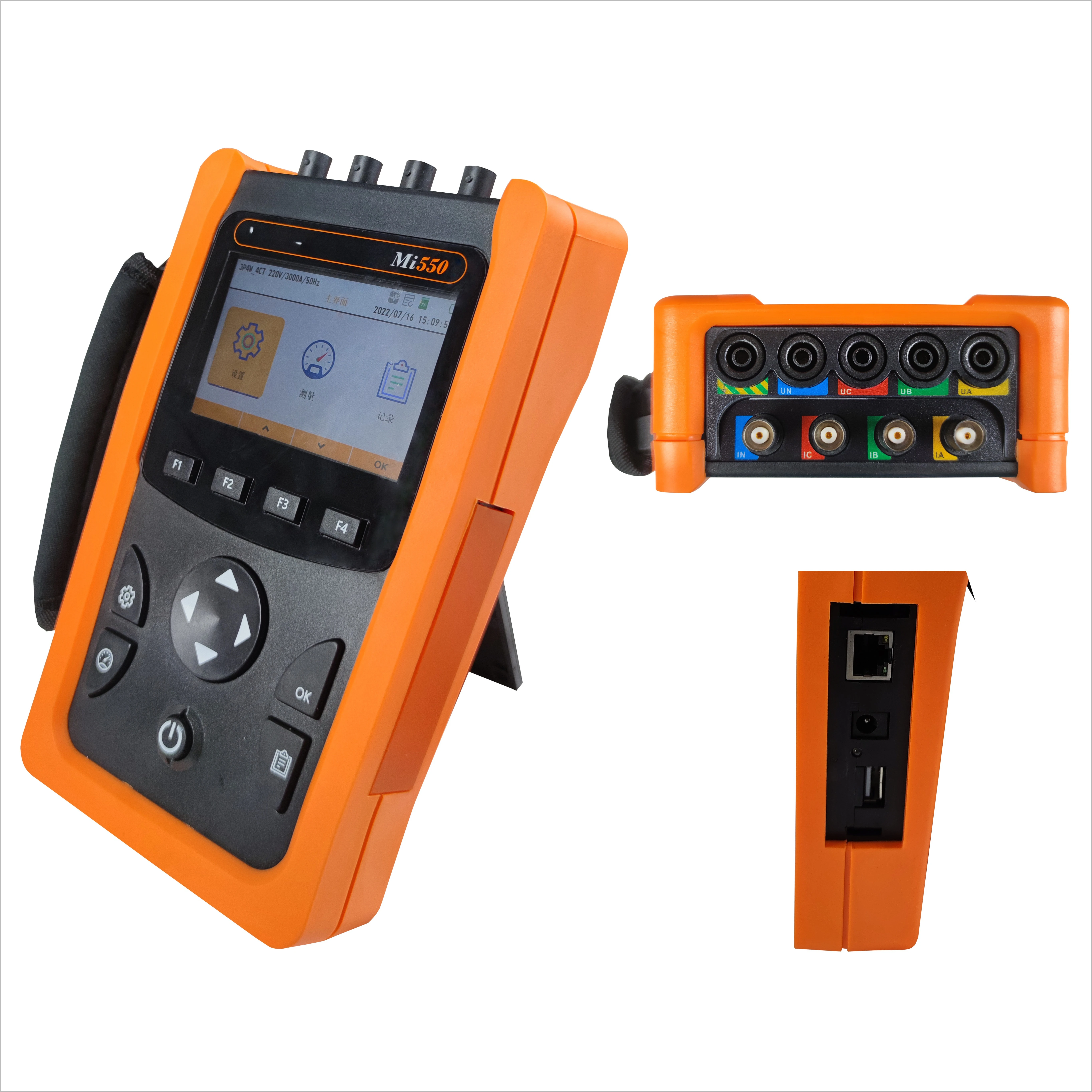 Portable Solar Power Quality Analyzer with 4G&WIFI Communication Handheld Electricity Testing Sensor Hardware & Accessory