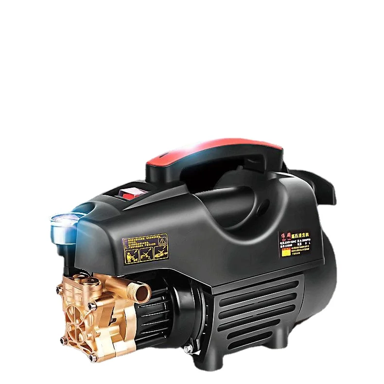 Durable Car Wash Machine High Voltage 220v Household Cleaning Machine High Power Fully Automatic Convenient Small Car Brush Pump