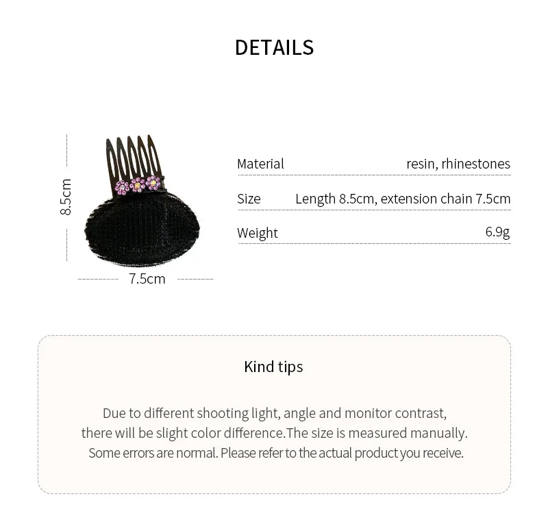 Princess Styling Tools Hair Pad For Women High Skull Top Fluffy Invisible False Hair Clip Thickening Volume Base Puff Cushion image 6