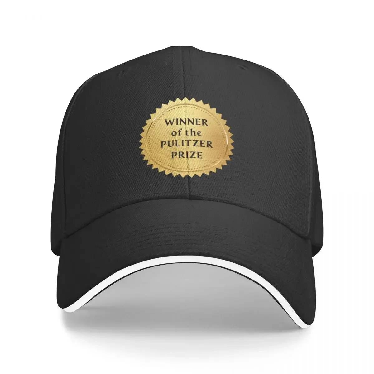 Winner Of The Pulitzer Prize Golden Stamp Baseball Cap Hat Beach |-F-| Baseball For Men Women's