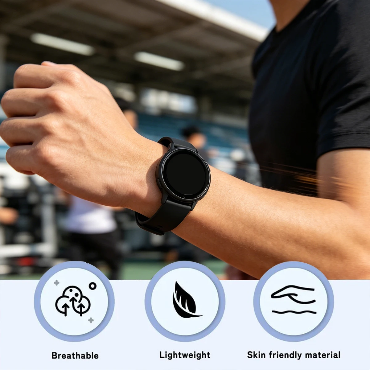 สายนาฬิกาขนาด 22 มม. สำหรับ Xi - Xiaomi Smartwatch S3 Accessories บทวิจารณ์และราคา