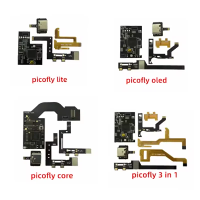 Hwfly Picofly Raspberry pi RP2040 Chip support Switch Core & Oled & Lite & V1 V2 Erista and Mariko Console Upgradable Flashable