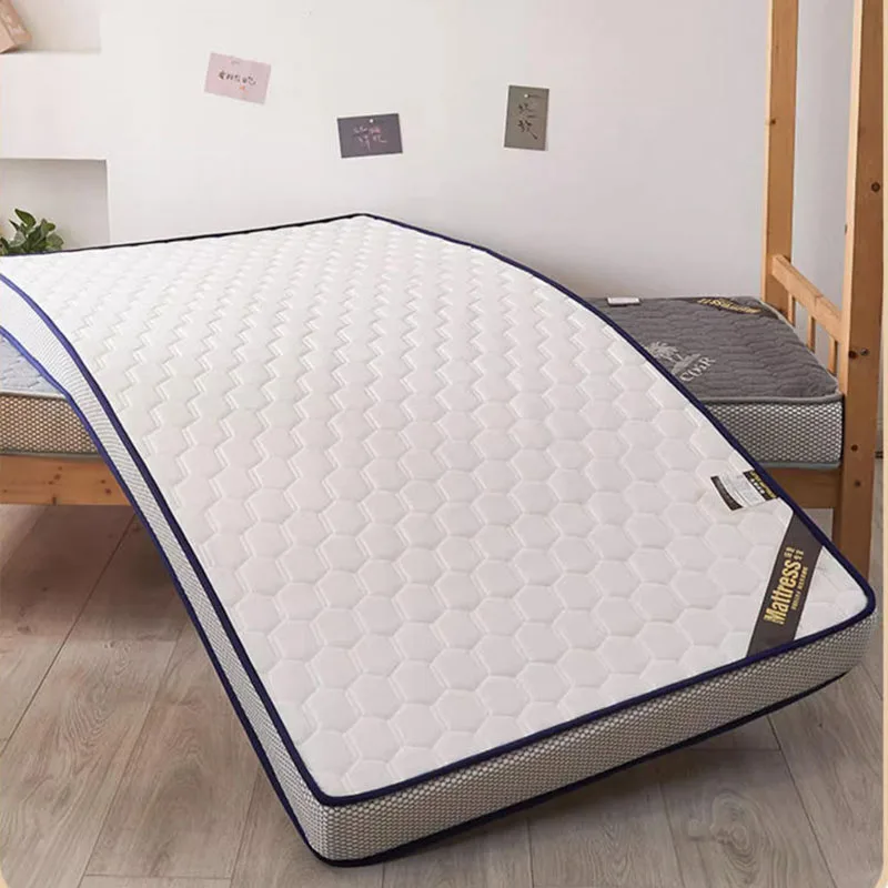 Latex mattress cushion Student dormitory single bed pad 1.2m tatami floor sponge sleeping mat for rental