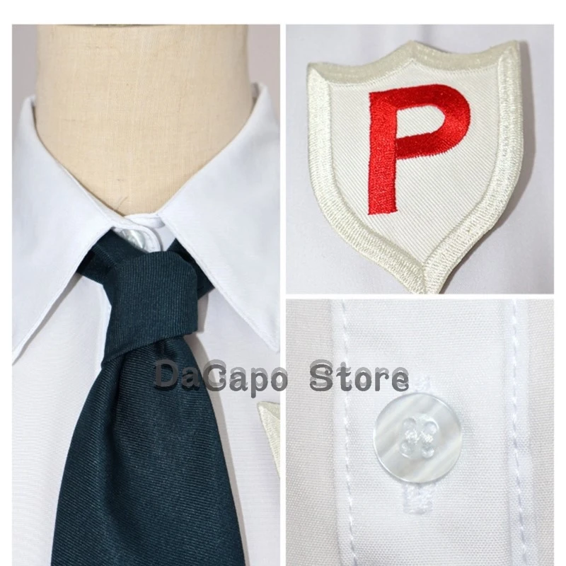 Calcinha anarquia cosplay traje camisa peruca meninas jk uniforme escolar mulher sexy kawaii festa de halloween terno anime calcinha & meia