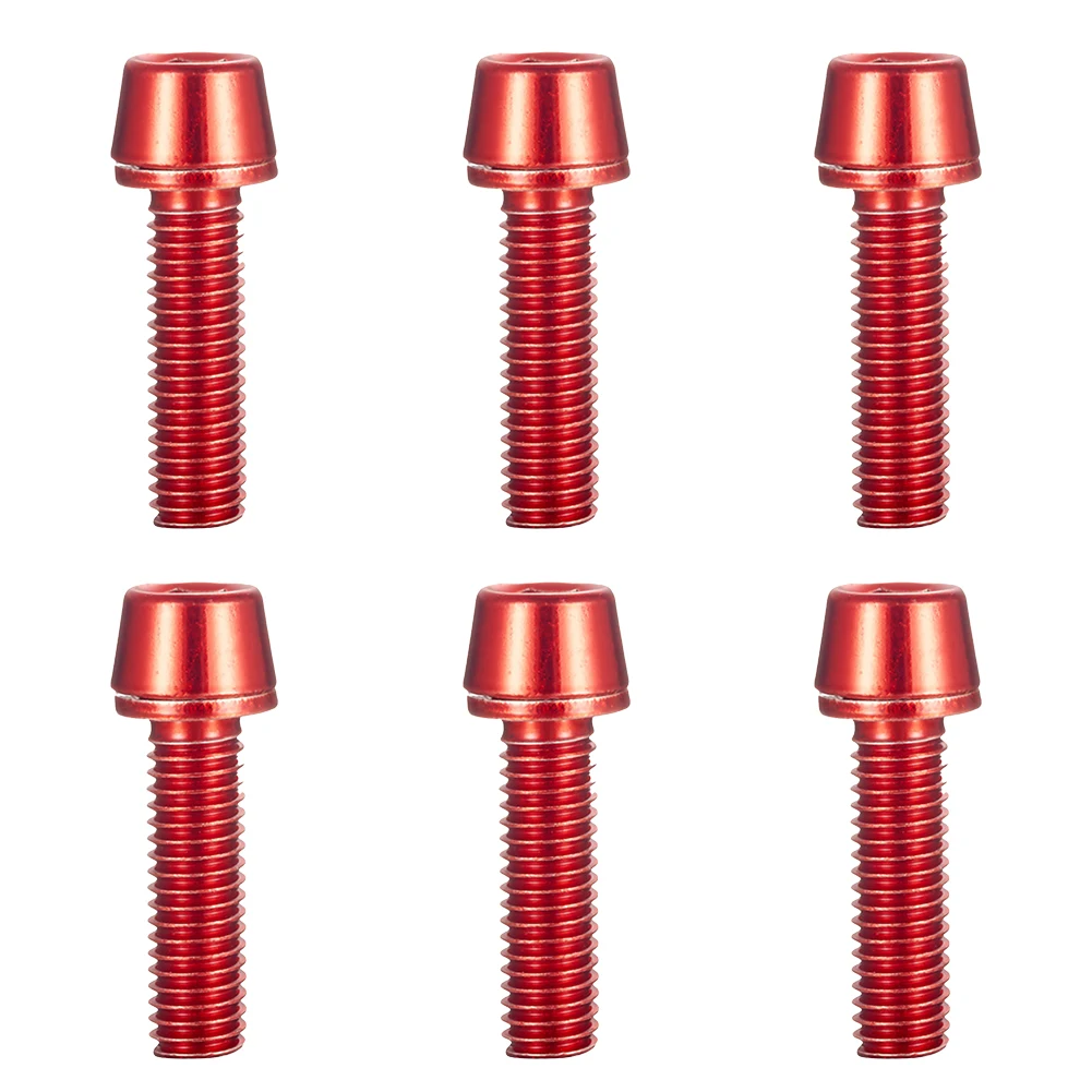 Polychrome Bicycle Handlebar Screws M5 18MM Titanium Plated Colorful Stainless Steel Front Fork Setting Color Stem Screws