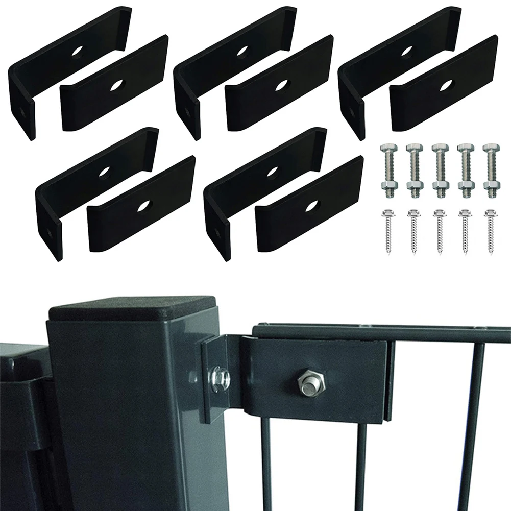 

Fence Fasteners Sturdy Mesh Panel Mounting Kit For Attaching To Walls Or Posts Garden Supplies Weather-Resistant FOR Fixed Fence