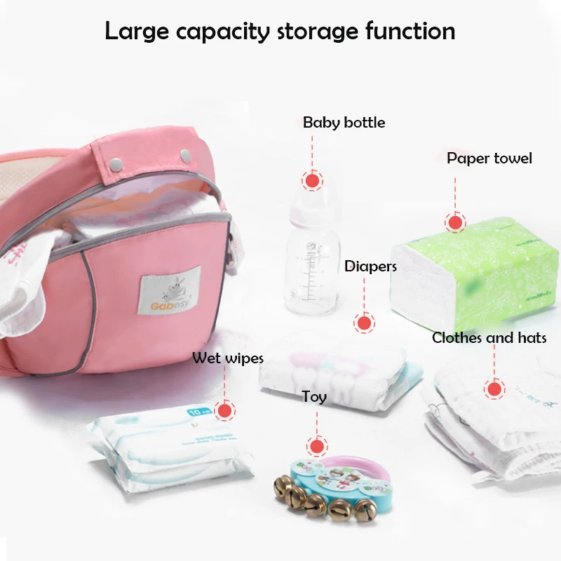 Ergonomic New Born Baby Carrier Infant Kids Backpack Hipseat Sling Front Facing Kangaroo Wrap for Baby Travel 0-36 Months