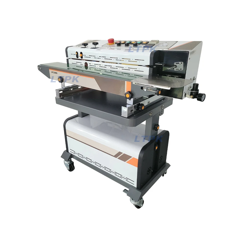 OYLP Easy Operation Semi-automatic Horizontal Band Sealer Vacuum Air Suction Sealing Machine