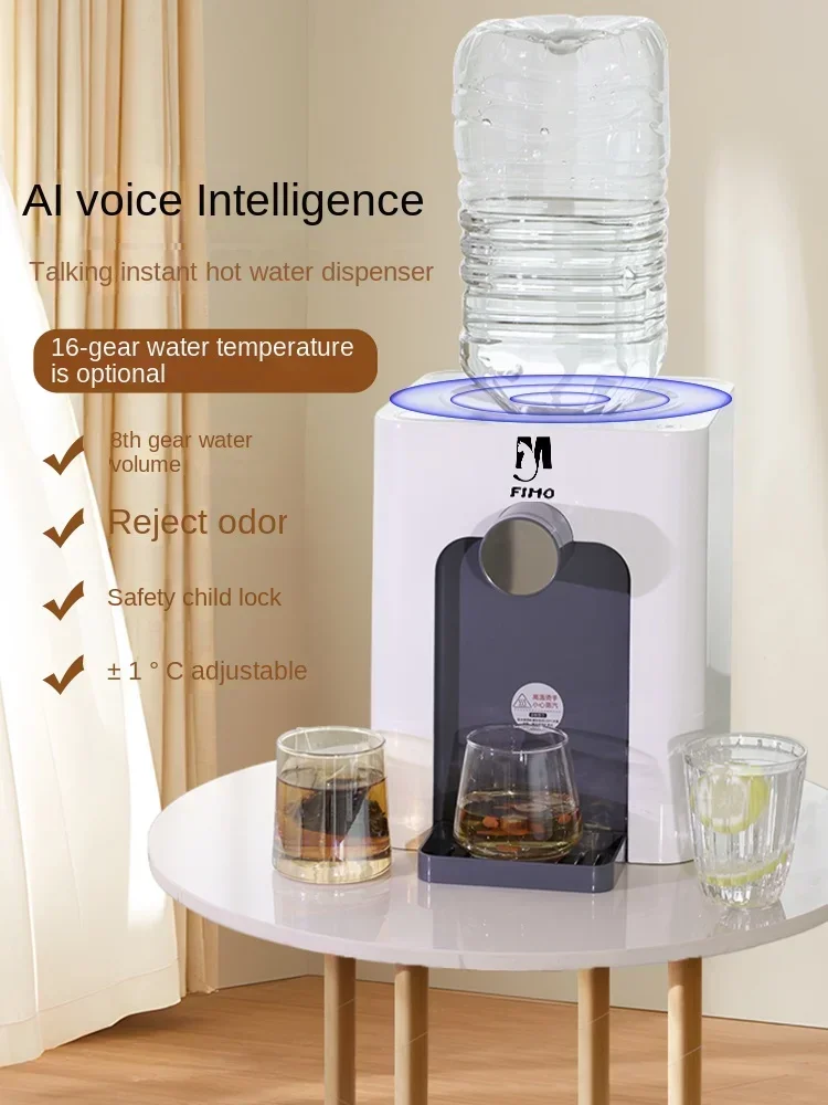 Instant water dispenser desktop small 2024 home office direct water dispenser boiling water dispenser Wahaha