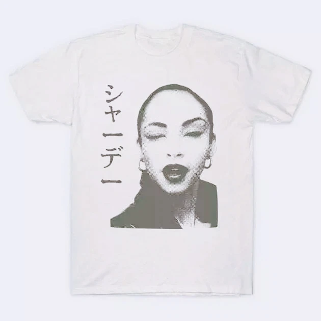 

American Men Women Sade Japan Tour Cotton Short Sleeve T-Shirt Unisex Summer New Fashion Round Neck Retro Fashion Tee Top s