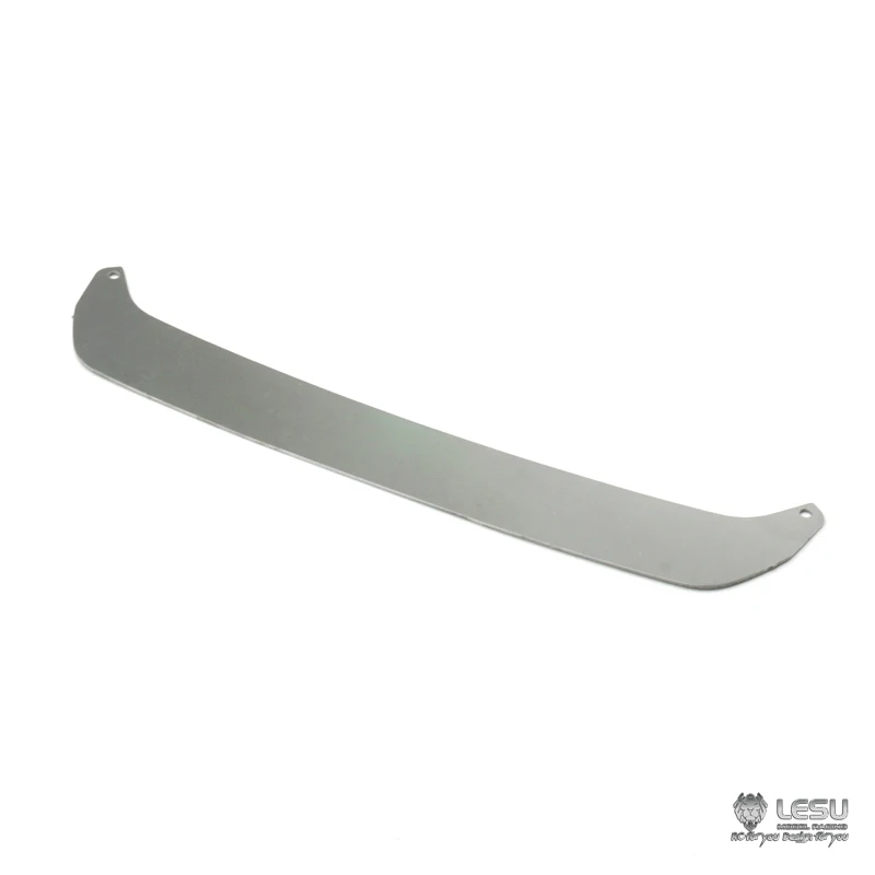 Lesu 1/14 rc king caminhão frente areia e pedra decoração líquida para tamiya king hauler rei trator metal atualizar peças