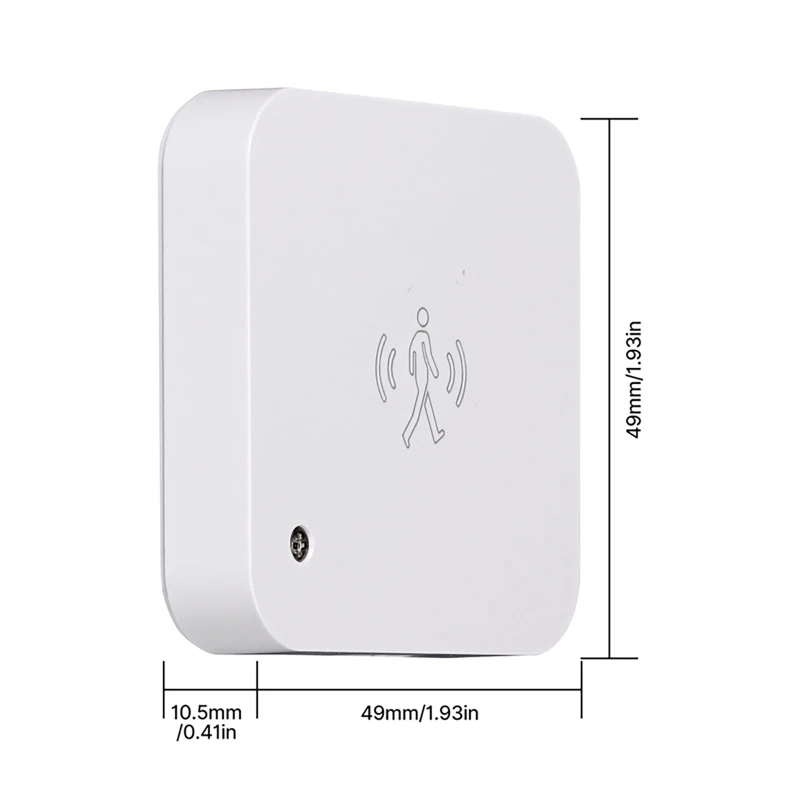 Tuya WiFi مستشعر الوجود البشري الذكي كشف الحركة ضوء الإنارة الاستشعار السلكية التطبيق إشعار الحياة الذكية مساعد المنزل