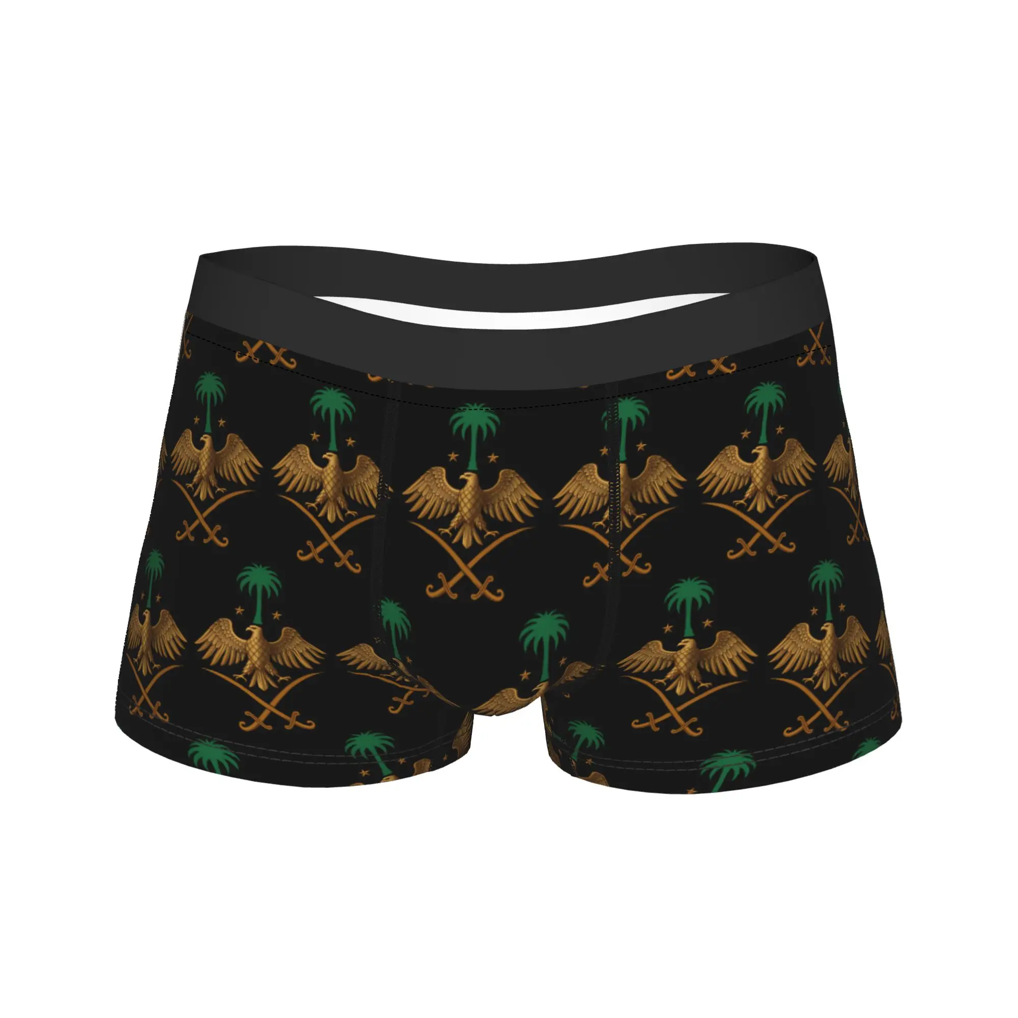 

Syria Flag Map Underwear Comfortable Panties Print Shorts Briefs For Man 3D Pouch Oversize Boxershorts