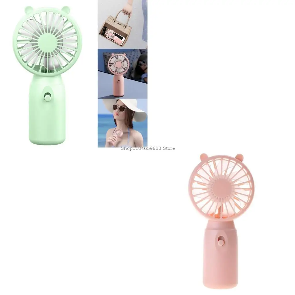 

Mini Cooling Fans AA-Battery Operated Small Fan for Home Office Travel Outdoor