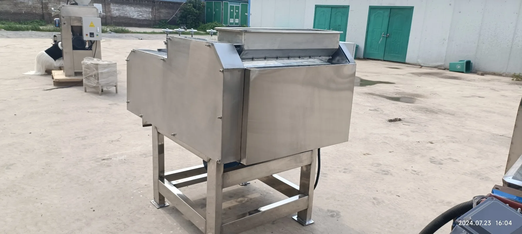 آلة قصف جوز الكاجو تقشير وإزالة المقشر لآلة تحميص معالجة الفاكهة #4